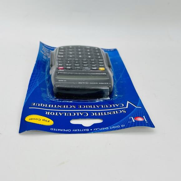 JOT BRAND SCIENTIFIC CALCULATOR WITH 10 DIGIT DISPLAY, FLIP COVER New. Sealed - Picture 6 of 9